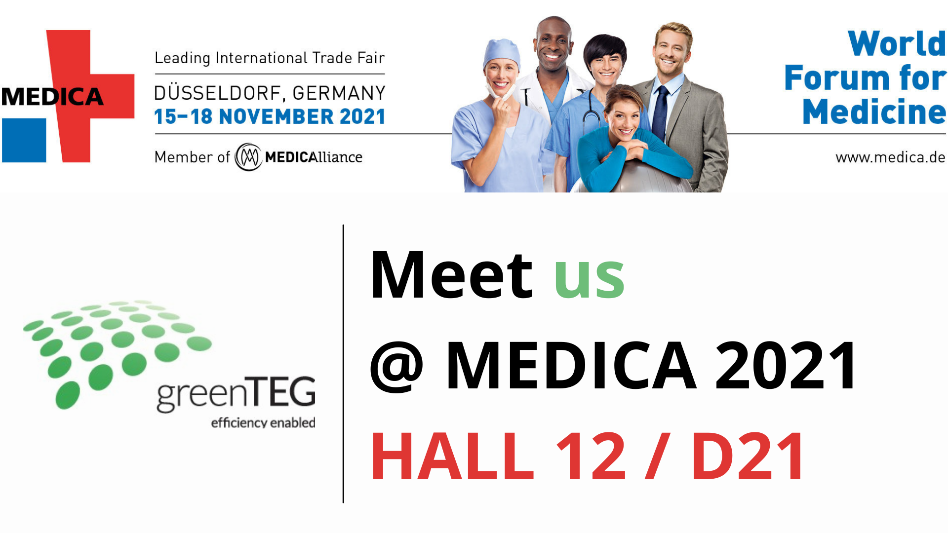 Medica Fair greenTEG 2021